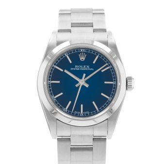 2001 Rolex Oyster Perpetual 31, 77080, Steel, Blue Dial, Oyster Bracelet, Watch Only