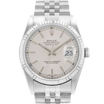 Rolex Datejust 36, 16234, Steel & Gold, Silver Dial, Jubilee Bracelet, Watch Only