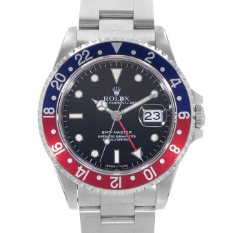 1996 Rolex GMT-Master "Pepsi", 16700, Steel, Black Dial, Oyster Bracelet, Box & Papers
