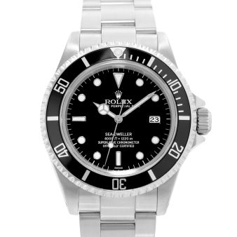 2000 Rolex Sea-Dweller, 16600, 40mm, Steel, Black Dial, Oyster Bracelet, Papers Only