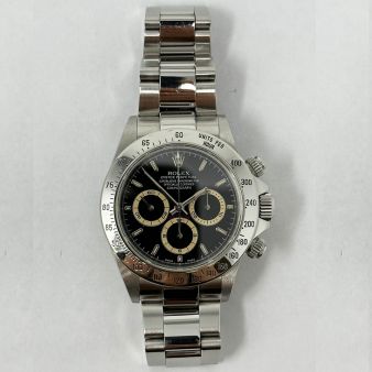 Rolex Cosmograph Daytona Steel 16520 Wristwatch - Black Dial
