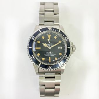 Rolex Sea-Dweller Stainless Steel 1665 Wristwatch - Black Dial, Oyster