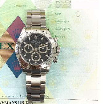 Buy Rolex Cosmograph Daytona 116520 Wristwatch - Black