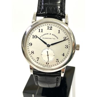 2002 A. Lange & Söhne 1815 Platinum 206.025, 35.9mm, Silver Arabic Dial, Box & Papers