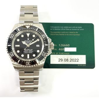 Rolex Deepsea 44mm 126660 - Black Dial, Oyster Bracelet