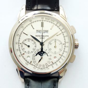2014 Patek Philippe, Grand Complications, 5270G-013, White "Chin" Dial, Box & Papers
