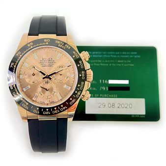 Rolex Cosmograph Daytona 116515LN-0016 Pink Diamond dial, Oysterflex bracelet