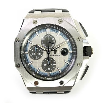 2019 Audemars Piguet, Royal Oak Offshore, 44mm, White Gold, Grey Dial, 26417BC.OO.A002CR.01, Box & Papers