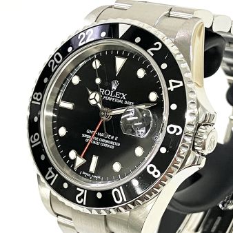 2005 Rolex GMT-Master II 16710, 40mm, Steel, Black Dial, Black Bezel, Watch Only