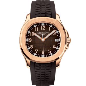 Patek Philippe 5167R-001 Wristwatch, Brown Dial, Brown Rubber Bracelet