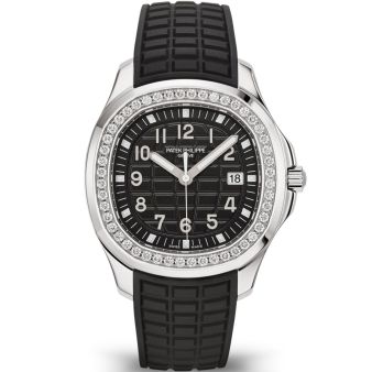 Patek Philippe Aquanaut Luce 5267/200A-001 Wristwatch, Black Dial, Black Rubber Bracelet
