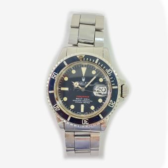 Rolex Submariner Black Dial Stainless Steel 1680