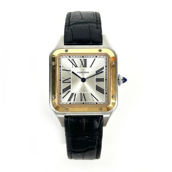 Cartier, Santos-Dumont W2SA0011, Silver Roman Dial