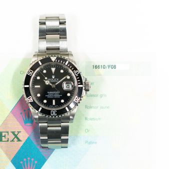 2004 Rolex Submariner Date, 16610, 40mm, Steel, Black Dial, Oyster Bracelet, Box & Papers