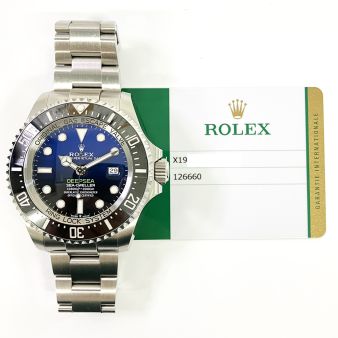 2020 Rolex Deepsea 'James Cameron' 126660, 44mm, Steel, D-Blue Dial, Box & Papers