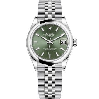 New Rolex Datejust 31, Mint Green Index, Steel, 278240