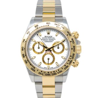 New Rolex Cosmograph Daytona 116503 Wristwatch White Face Oyster Bracelet