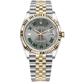 Rolex Datejust 36 126233 Wristwatch, Jubilee Bracelet, Slate Dial, Fluted Bezel