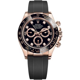 Rolex Cosmograph Daytona 116515LN-0057 black diamond dial, rose gold