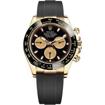 Rolex Cosmograph Daytona 116518LN-0047, Intense Black & Champagne dial, Oysterflex bracelet