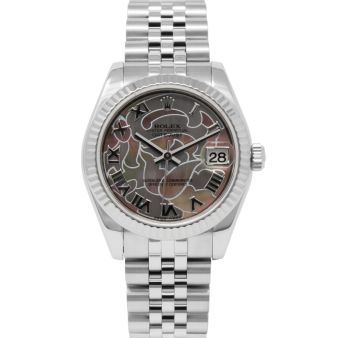Rolex Datejust 31 178274 Wristwatch, Jubilee Bracelet, Goldust Dream Roman Dial, Fluted Bezel