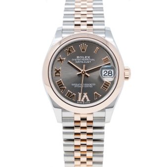 Rolex Datejust 31 278241 Wristwatch, Jubilee Bracelet, Slate Roman VI Diamond Dial, Domed Bezel