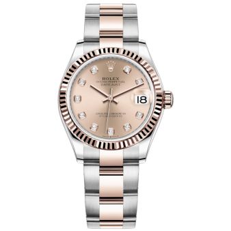 Rolex Datejust 31 278271, Rosé Diamond Dial, Oyster Bracelet
