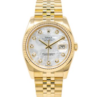 Rolex Lady Datejust 79174 Wristwatch Silver Roman Face Oyster Bracelet