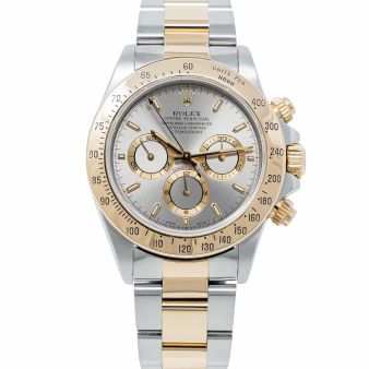 Rolex Cosmograph Daytona 16523 Wristwatch, Slate Dial, Oyster Bracelet, Tachymeter Bezel