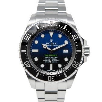 Rolex Deepsea 116660 Wristwatch, Oyster Bracelet, D-Blue "James Cameron" Dial, 60-Minute Rotatable Bezel