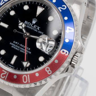 Rolex GMT-Master 16700, Stainless Steel, Black Dial, Oyster Bracelet, 16700, Box & Papers