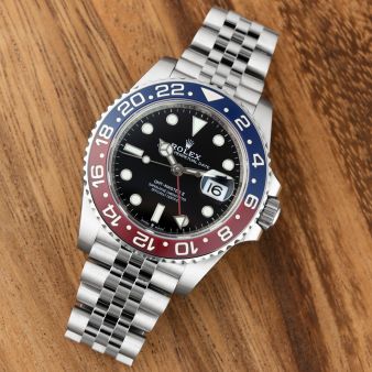 Rolex GMT-Master II "Pepsi" 126710BLRO, Stainless Steel, Black Dial, Jubilee Bracelet