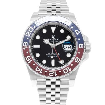 Rolex GMT-Master II 126710BLRO Wristwatch, Jubilee Bracelet, Pepsi Bezel, Black Dial