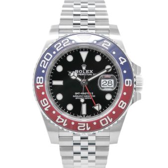 Rolex GMT-Master II 126710BLRO Wristwatch, Jubilee Bracelet, Black Dial