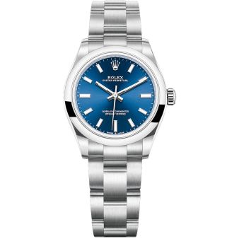 Rolex Oyster Perpetual 31 277200-0003, Bright Blue Dial, Oyster Bracelet