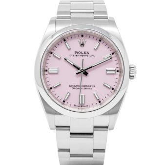 Rolex Oyster Perpetual 36 126000-0008, Candy Pink Dial, Oyster Bracelet