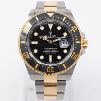 Rolex Sea-Dweller 126603 Wristwatch, Black Dial, Black Rotatable Bezel, Oyster Bracelet