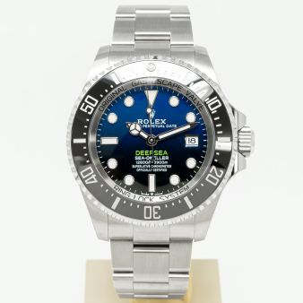 Rolex Deepsea Sea-Dweller 136660 Wristwatch, D-Blue Dial, Oyster Bracelet, Rotatable Bezel