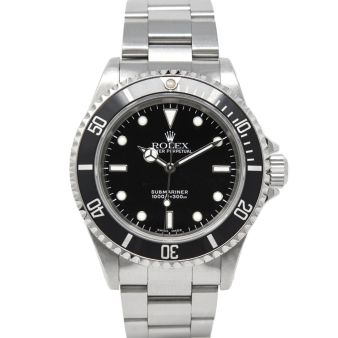 Rolex Submariner 14060M Wristwatch Black Face Oyster