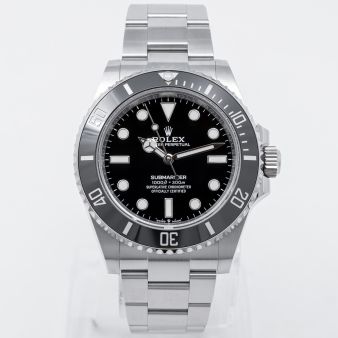 Rolex Submariner 124060 Wristwatch, Black Dial, Black Rotatable Bezel, Oyster Bracelet
