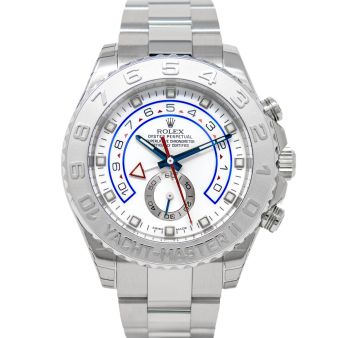 Rolex Men's Yacht-Master II 116689 Wristwatch, Oyster Bracelet, White Dial