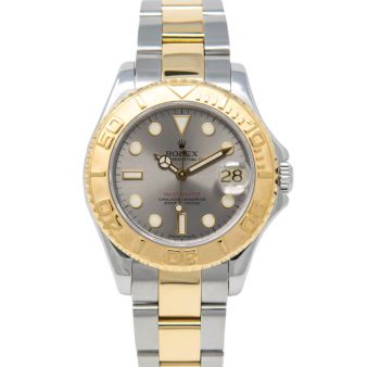 Rolex Yacht Master 35 168623 Wrist Watch Slate Face