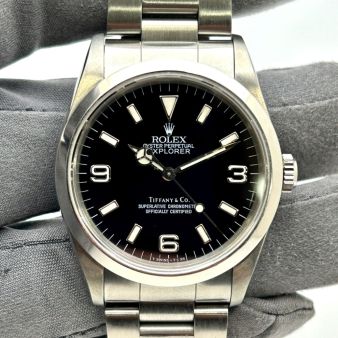 1995 Rolex Explorer 14270, 36mm, Steel, Black Dial, Papers Only