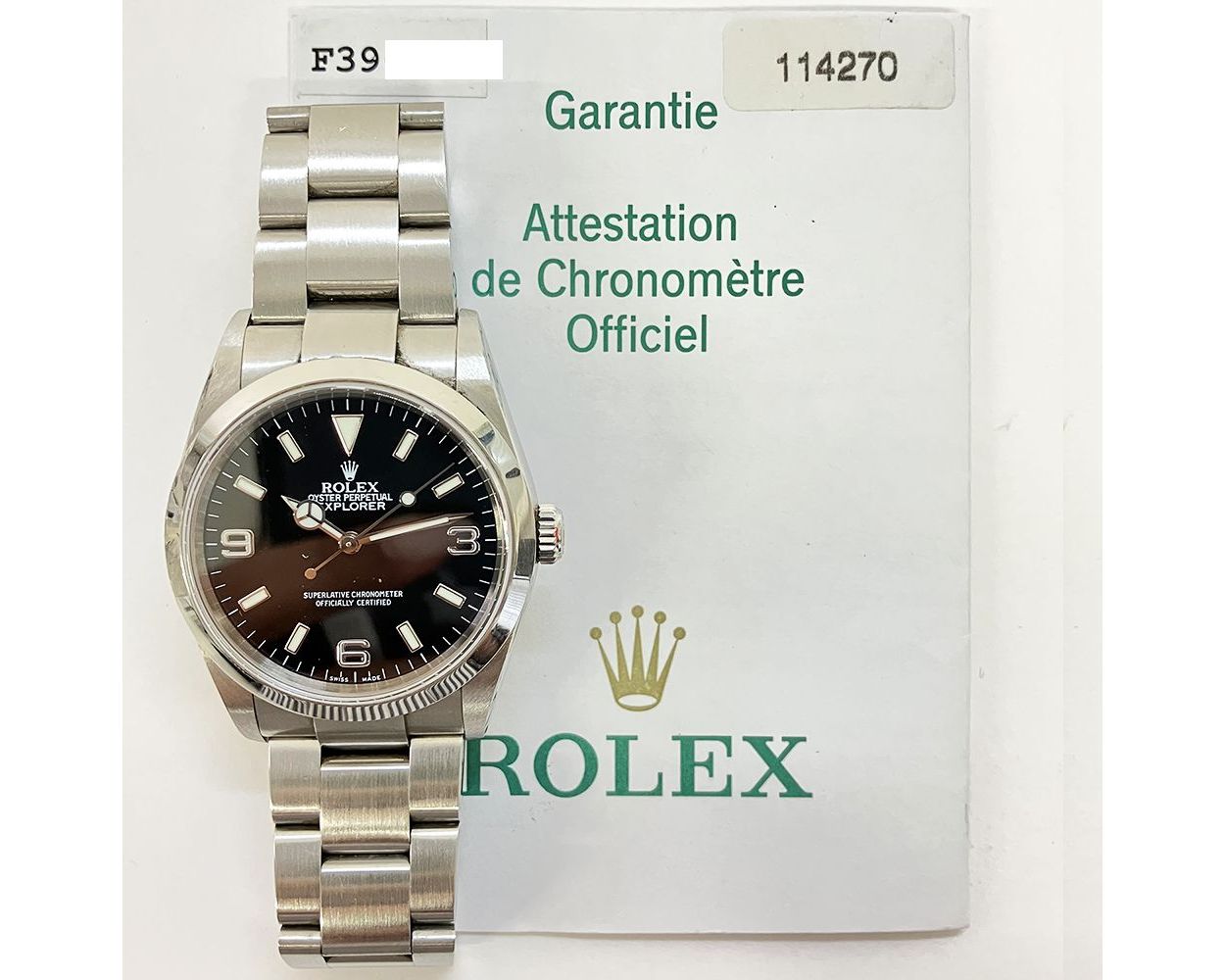 beruset Under ~ Gepard Buy Rolex Men's Explorer 114270 Stainless Steel