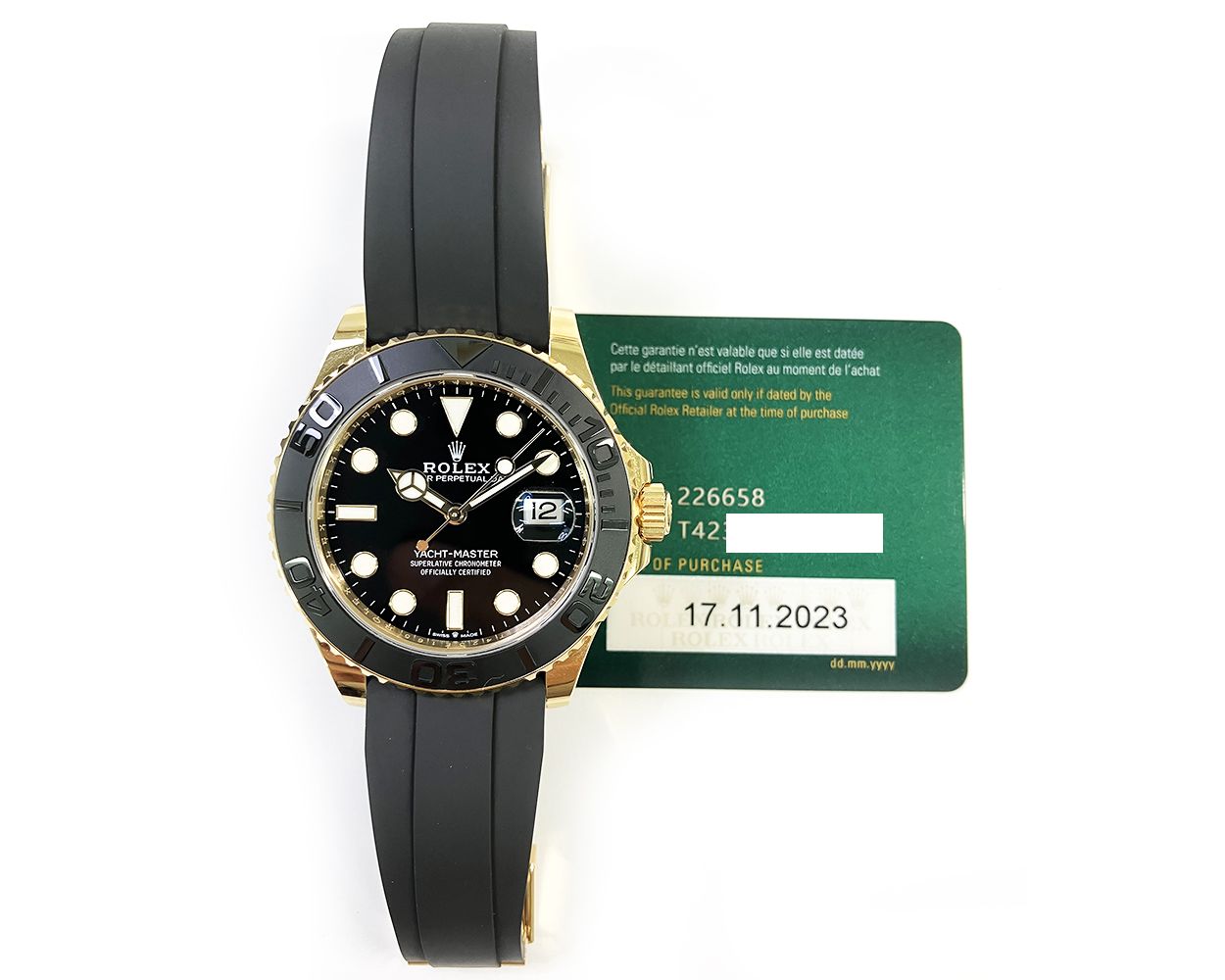 rolex yacht master 42 for sale