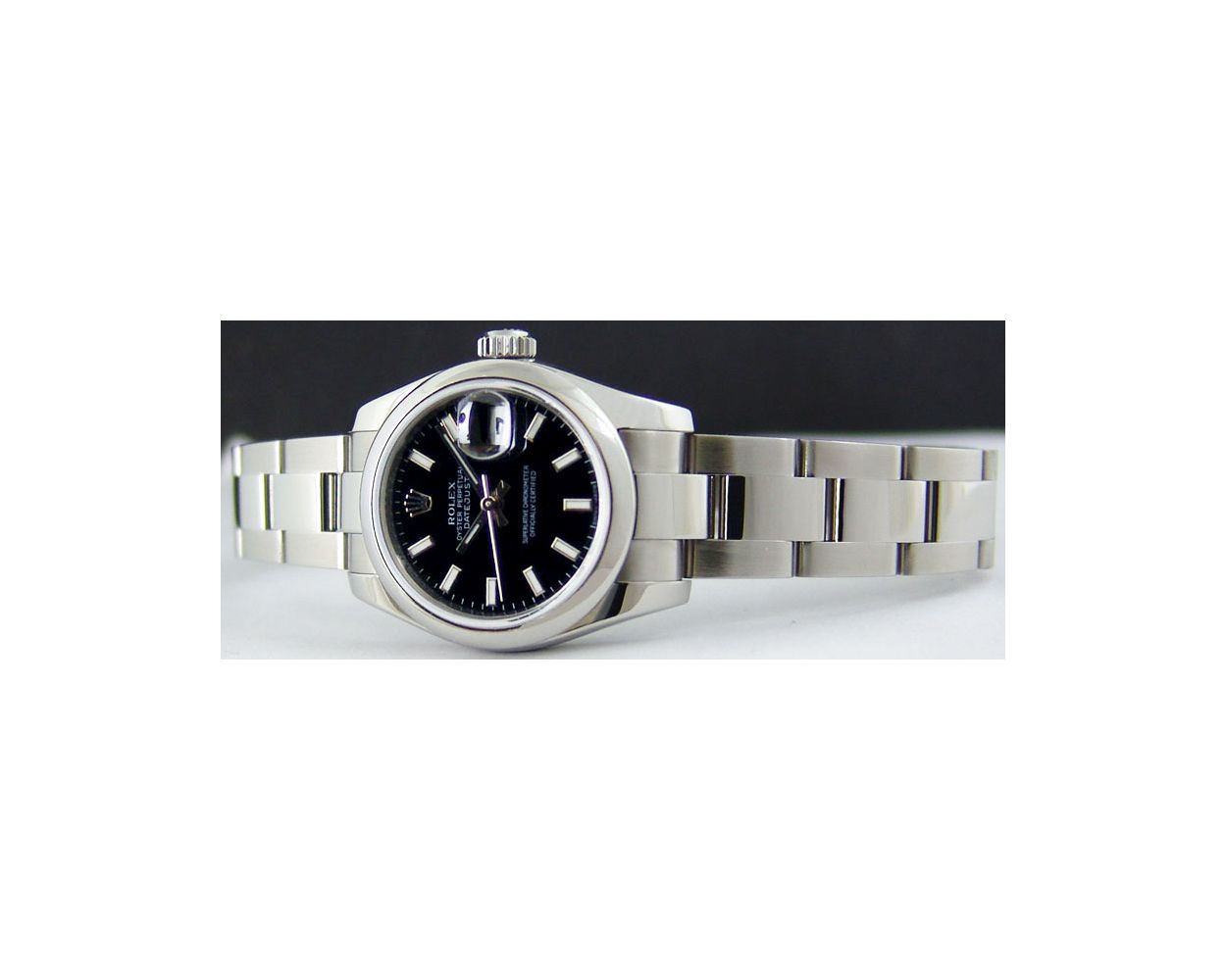 Buy Genuine Used Rolex Lady-Datejust 26 179160 Watch - Black
