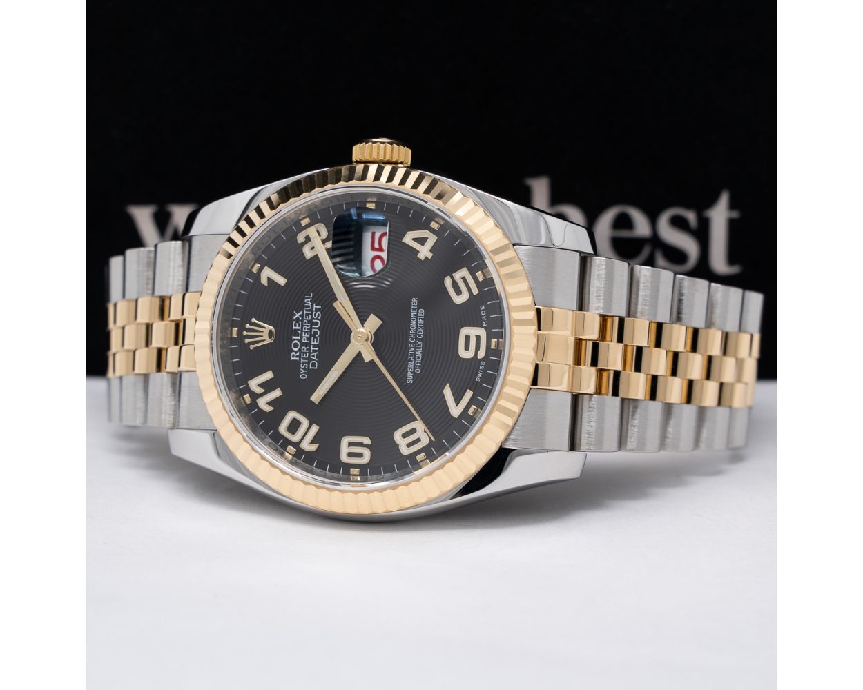 Buy Genuine Used Rolex Datejust 36 116233 Watch - Black