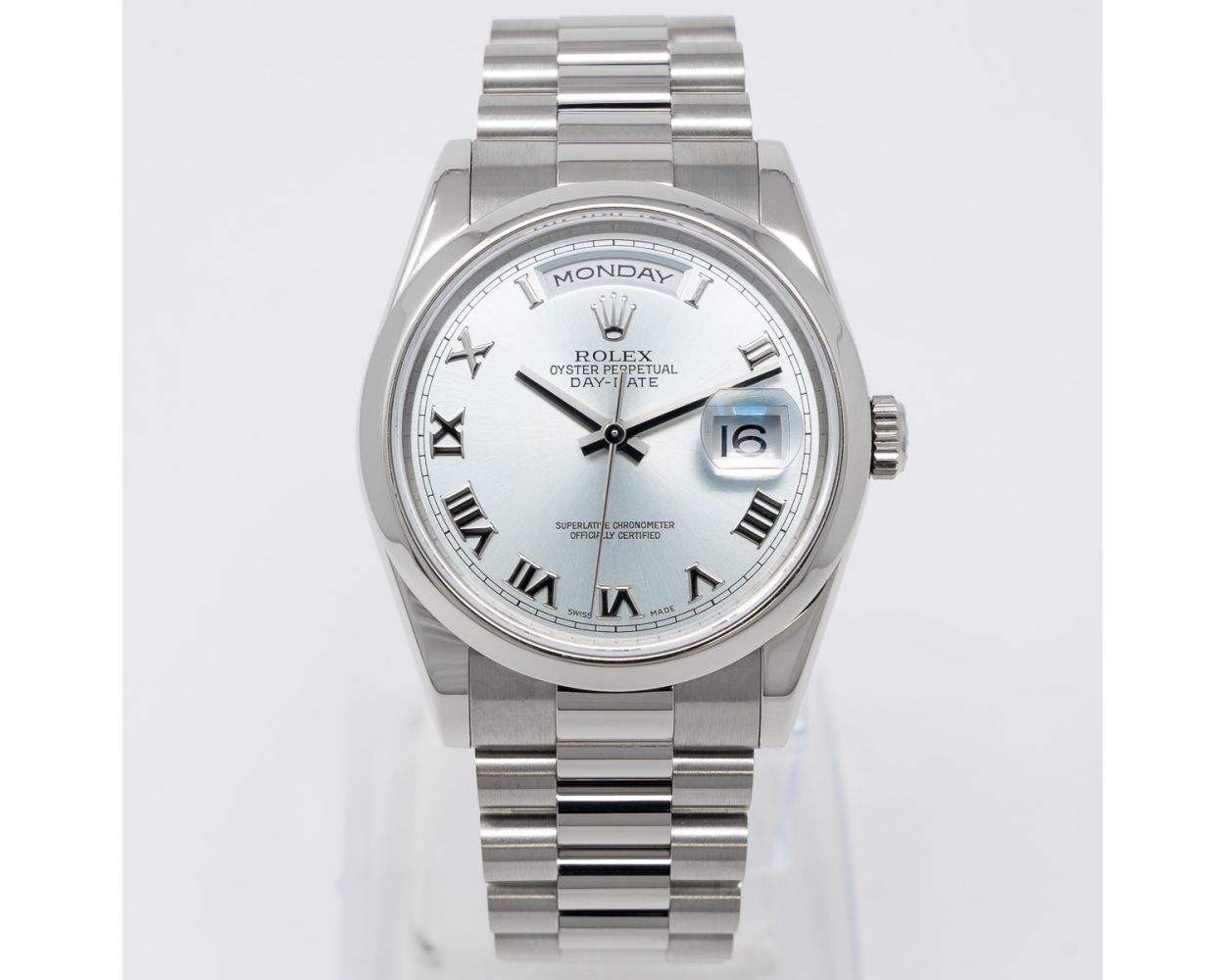 スイス　ヘルベチア50c 1867〜78 Rolex President 118209 Watches - Bob's Watches