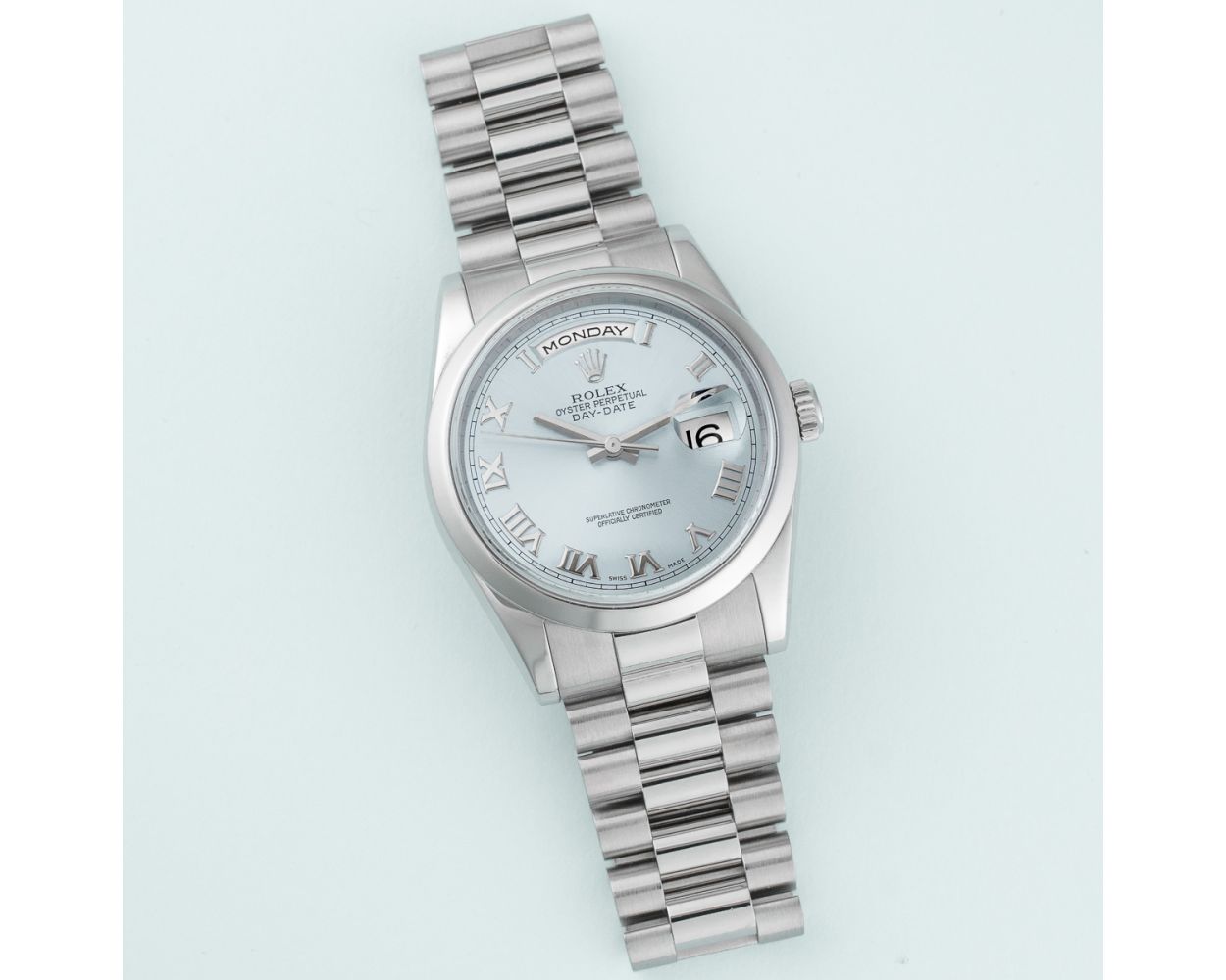 スイス　ヘルベチア50c 1867〜78 Buy Genuine Used Rolex Day-Date 36 118209 Watch - Glacier