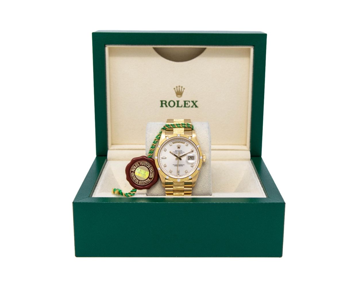 Buy Genuine Used Rolex Day-Date 36 18308 Watch - Silver Dial